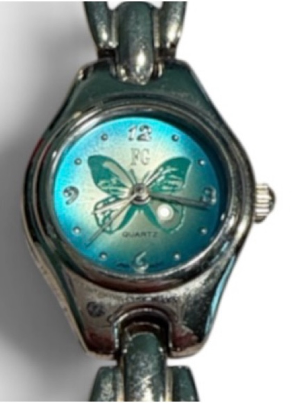 Women's Teal Butterfly Quartz Watch